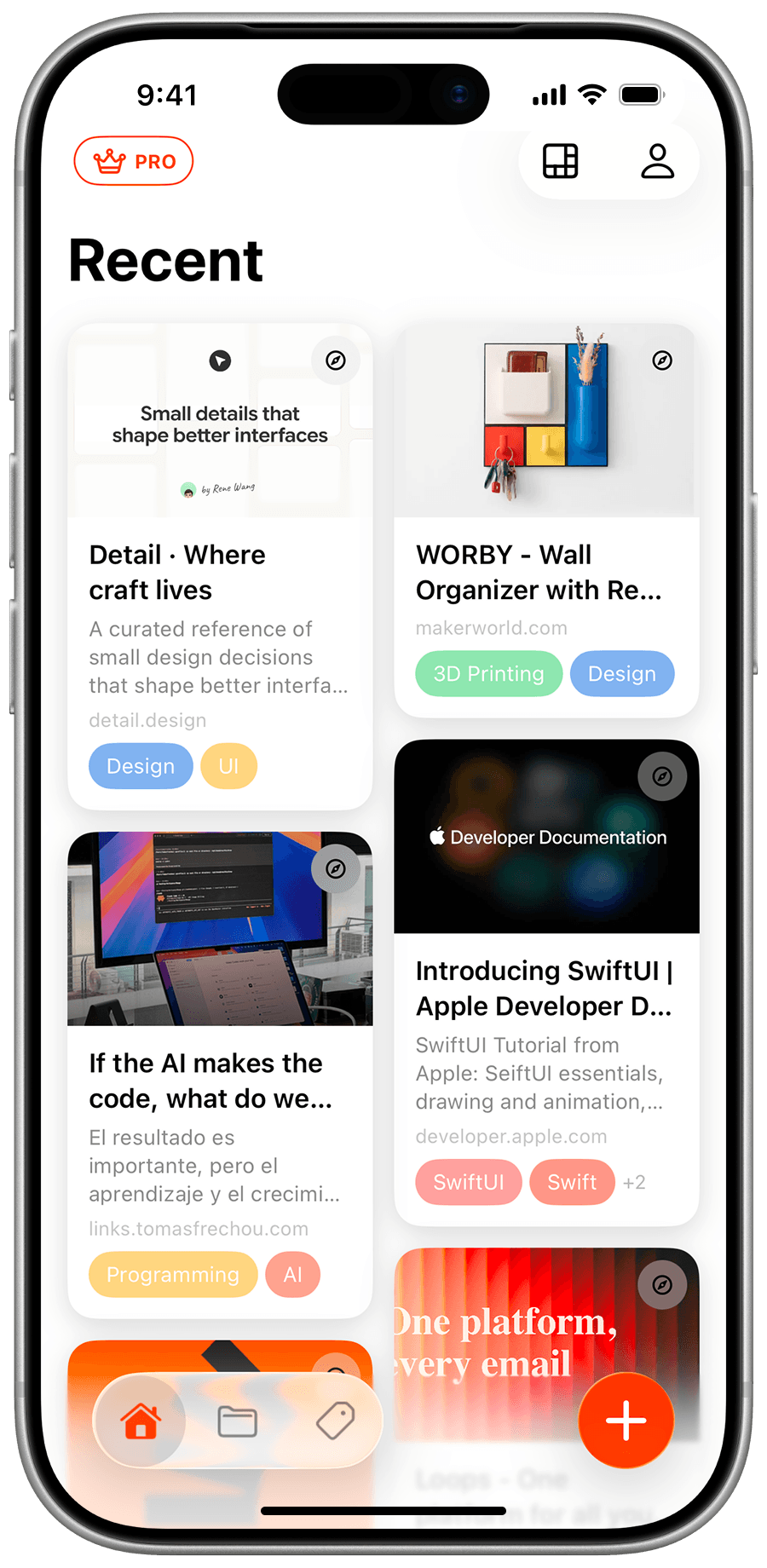 Mango App Screenshot